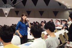 a-03 特別招待講演「宇宙、人、夢をつなぐ」山崎直子　宇宙飛行士 イメージ